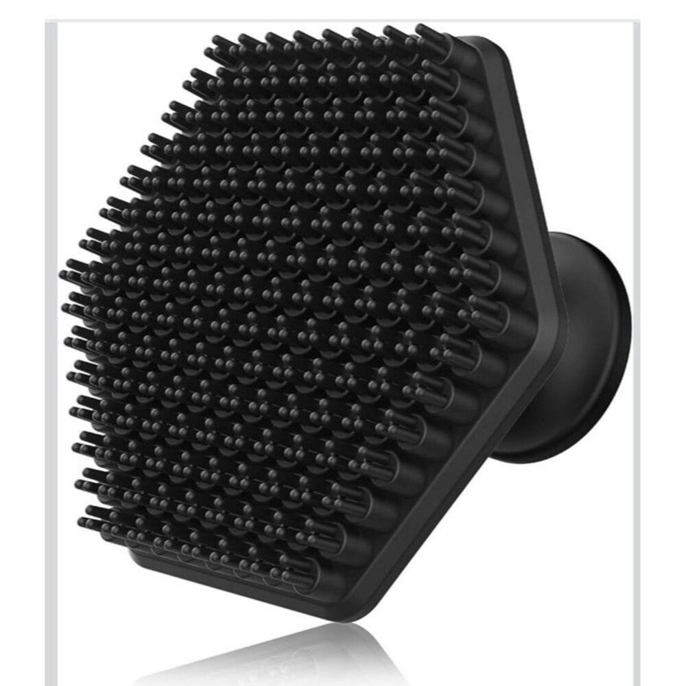 Silicone Face Scrubber for Men, Gentle Exfoliator Pad & Massager, Facial Clea...